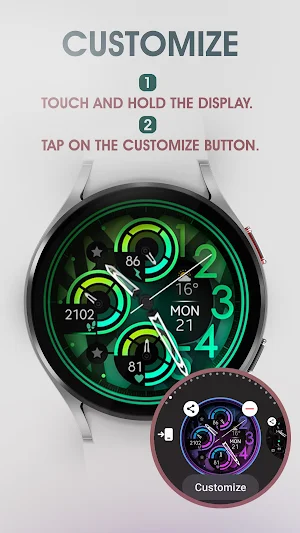 Dream 117 - Analog watch face Screenshot 3