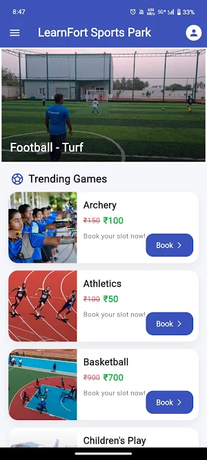 LearnFort Sports Park Screenshot 1