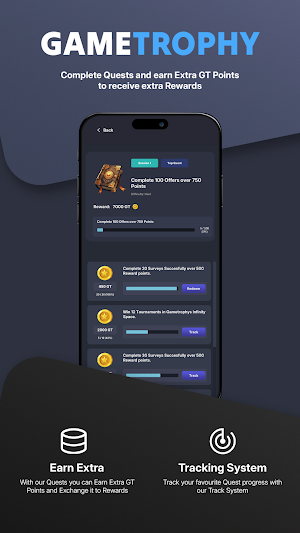 Gametrophy - Earn Rewards Screenshot 2