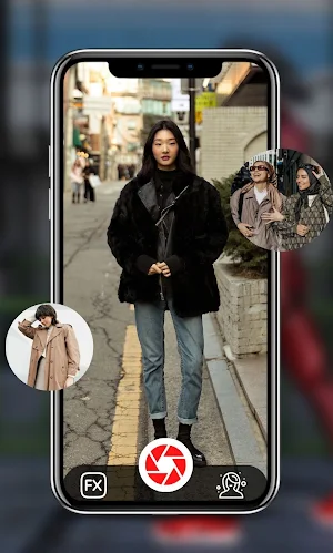Korean Street Fashion Style Screenshot 1