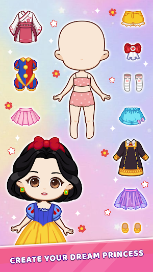 DIY Doll Dress Up: Dream Girls Screenshot 2