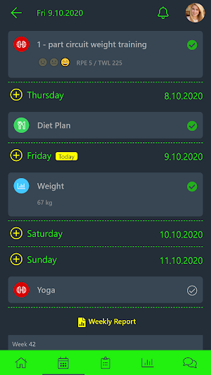 Aspria Fitness App Screenshot 1