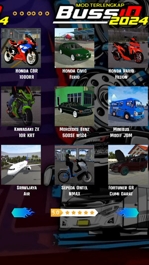 Mod Terlengkap Bussid 2024 Screenshot 3
