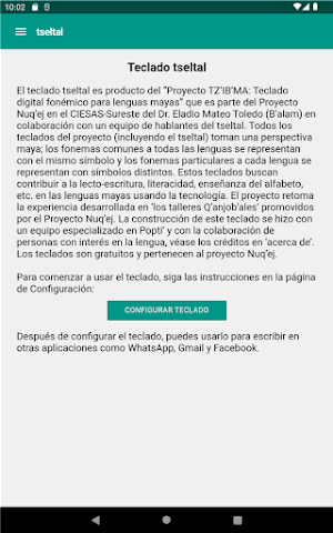 Teclados tz'ib'ma Screenshot 2