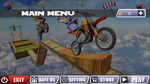 Mega Bike Stunt Screenshot 0