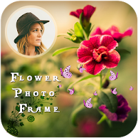 Rose Flower GIF Photo Frame Editor