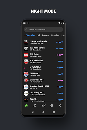 Radio United States: Radio app USA , Free FM Radio Screenshot 1