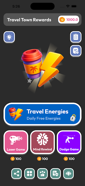 Travel Town Rewards Merge Hub Screenshot 0