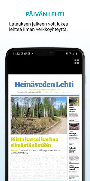 Heinäveden Lehti – päivän lehti Screenshot 2