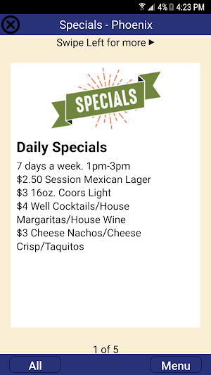 Blue Agave Mexican Cantina Screenshot 3