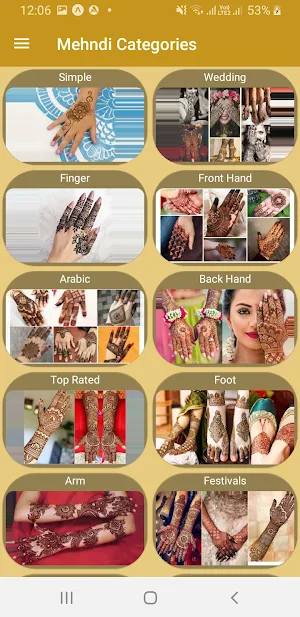 Arabic Mehndi Designs HD 2023 Screenshot 0
