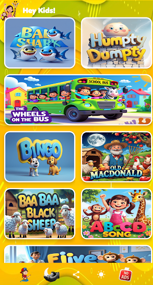 Kids Songs & Rhymes Screenshot 0