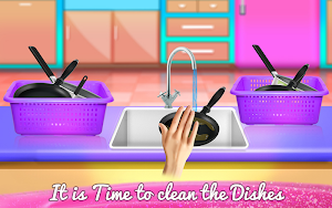 Fast Food Cooking and Cleaning Screenshot 1