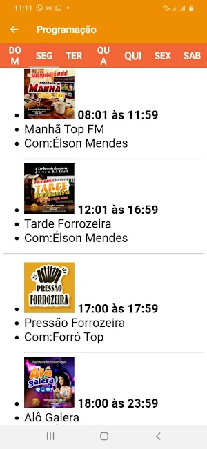 Forró Top FM Screenshot 3