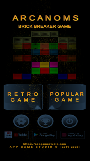 Brick Breaker Game Arcanoms Screenshot 0