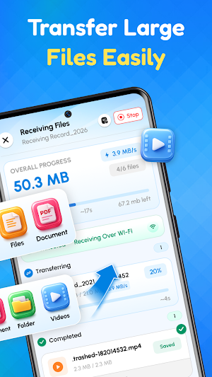 Transfer Data Between Phones Screenshot 1