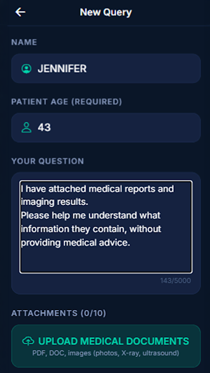 MedExplainer: Lab Reports Screenshot 1