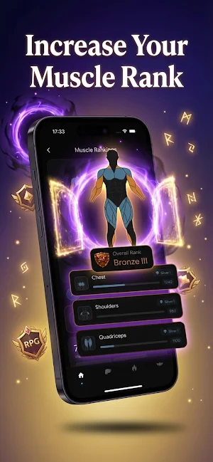 GymLevels: Ranked Gym Workouts Screenshot 2