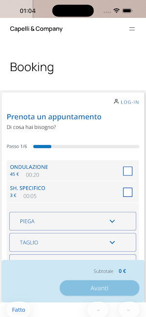 Capelli e Company Screenshot 2
