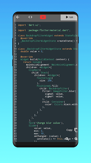 Flutter Widgets Tutorials Screenshot 1
