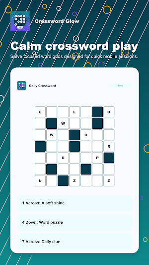 Crossword Glow Screenshot 0