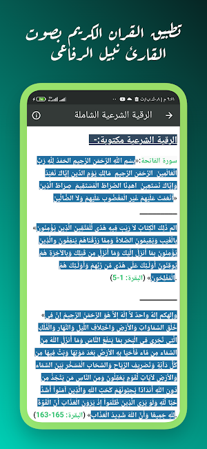 القران نبيل الرفاعى بدون نت Screenshot 3