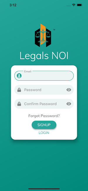 Legals NOI Screenshot 1