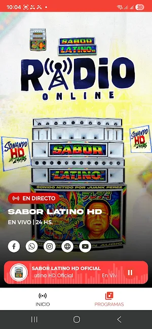 Sabor Latino HD Oficial Screenshot 1