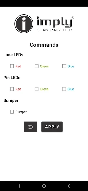 Imply Scan Pinsetter Machine Screenshot 2