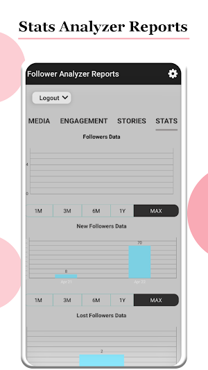 Followers Analyzer for Reports Screenshot 3