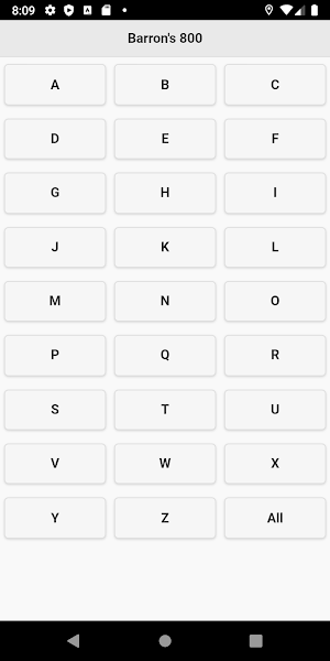 Vocab - Barron's 800 Screenshot 2