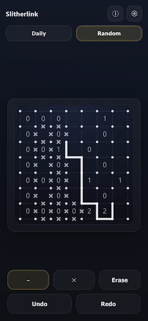 Slitherlink Loop Logic Puzzle Screenshot 2