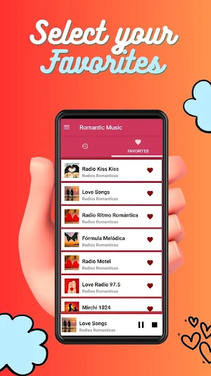 Romantic Music: Love Songs Screenshot 2