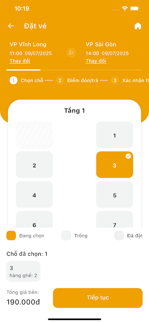 Thái Bảo Limousine Screenshot 2