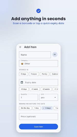 Expiration Tracker Screenshot 1
