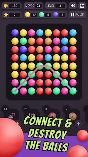 Connect Ball - Collect Em All Screenshot 1