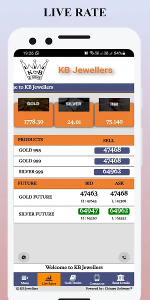 KB Jewellers Screenshot 0