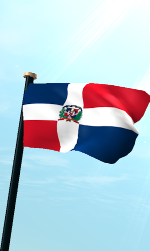 Dominican Republic Flag Free Screenshot 0