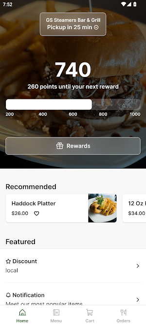 GS Steamers Bar & Grill Screenshot 0