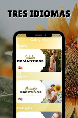 Good morning love sunflowers Screenshot 0