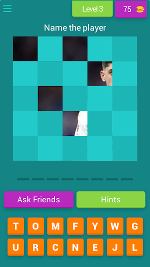 Real Madrid Player Quiz Screenshot 3
