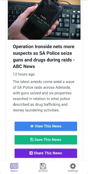 AU News : Australia News App Screenshot 3