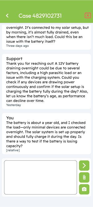 Batterieslab battery monitor Screenshot 1
