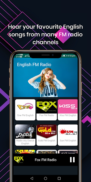 English FM Radio Screenshot 0