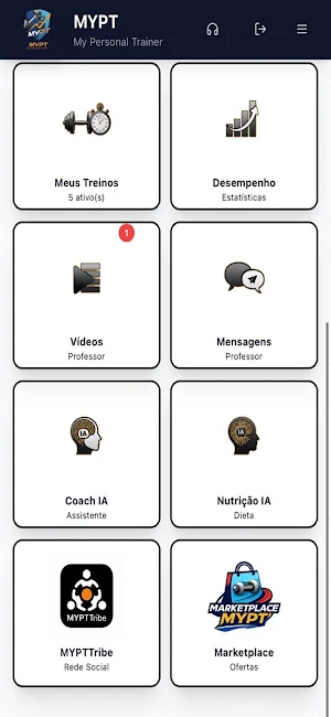 MYPT – My Personal Trainer Screenshot 1