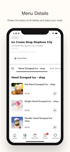Ice Cream Shop VA Screenshot 1