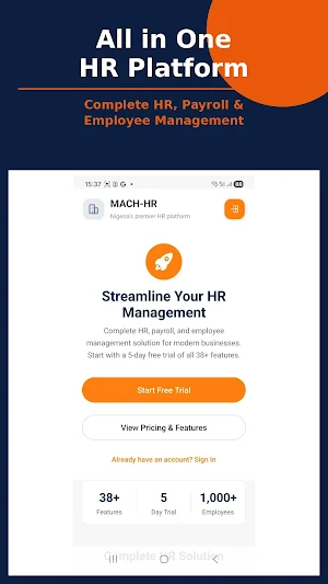 MACH-HR Screenshot 0