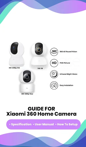 Xiaomi Mi 360 Camera guide app Screenshot 2