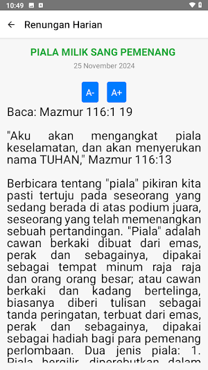 Renungan Harian Kristen Screenshot 3