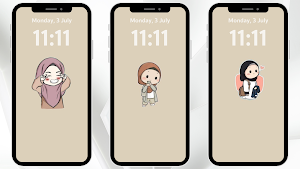 Anime Hijab Wallpaper Screenshot 3